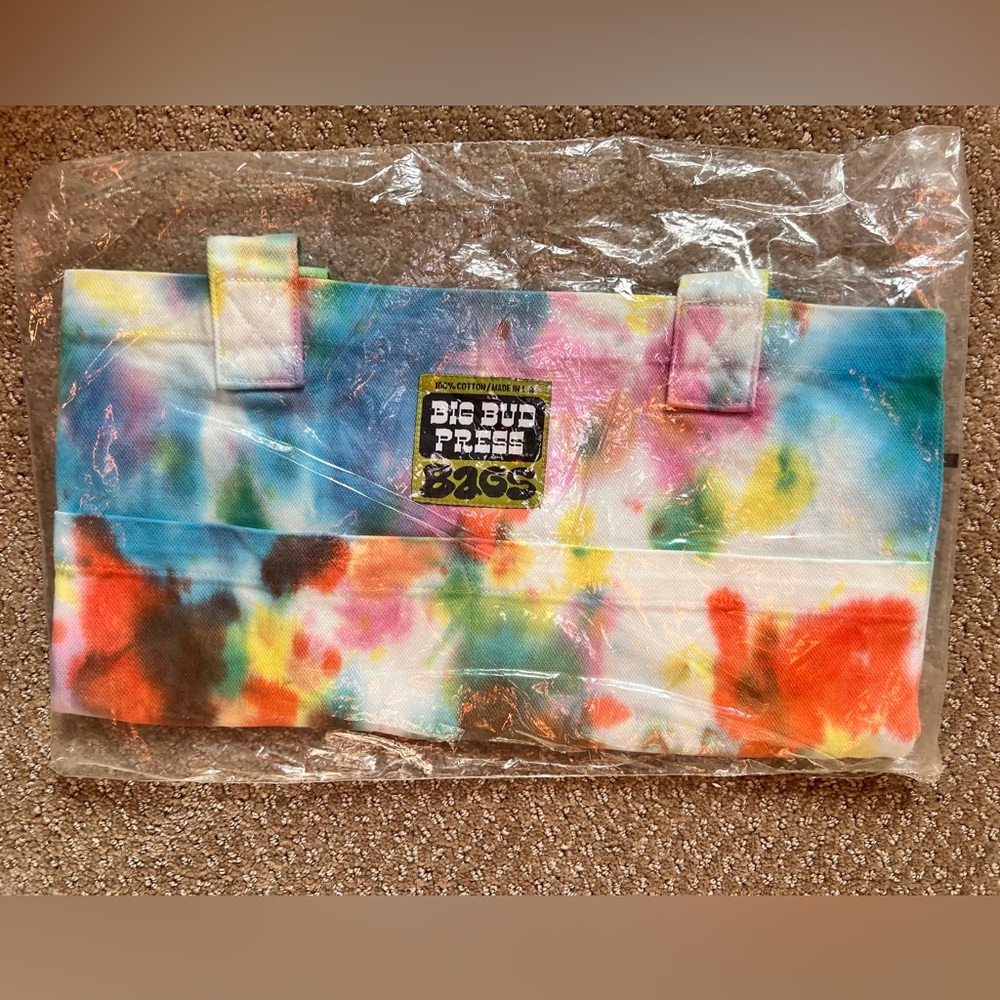 Big Bud Press Tie-Dye Everyday Tote NWOT